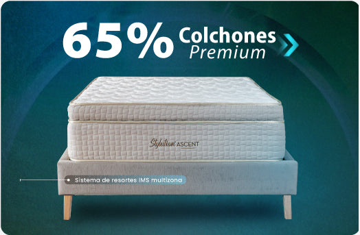 65% en Colchones Premium