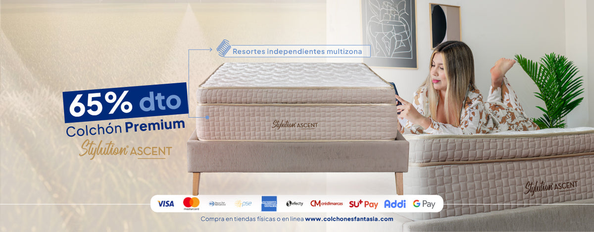 65% en Colchón Premium