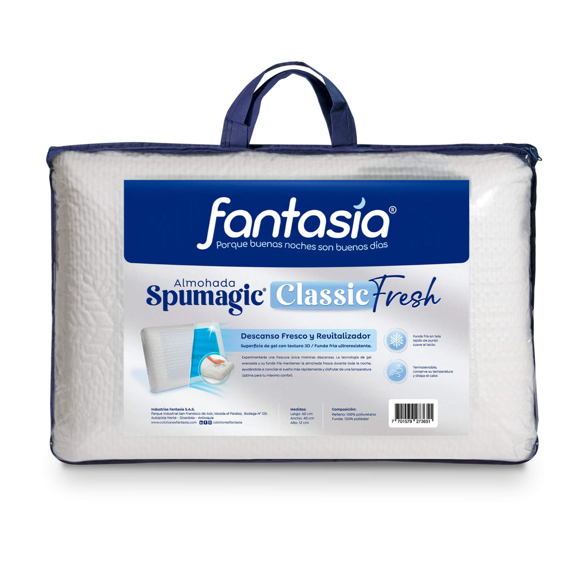 Almohada Spumagic Classic Fresh