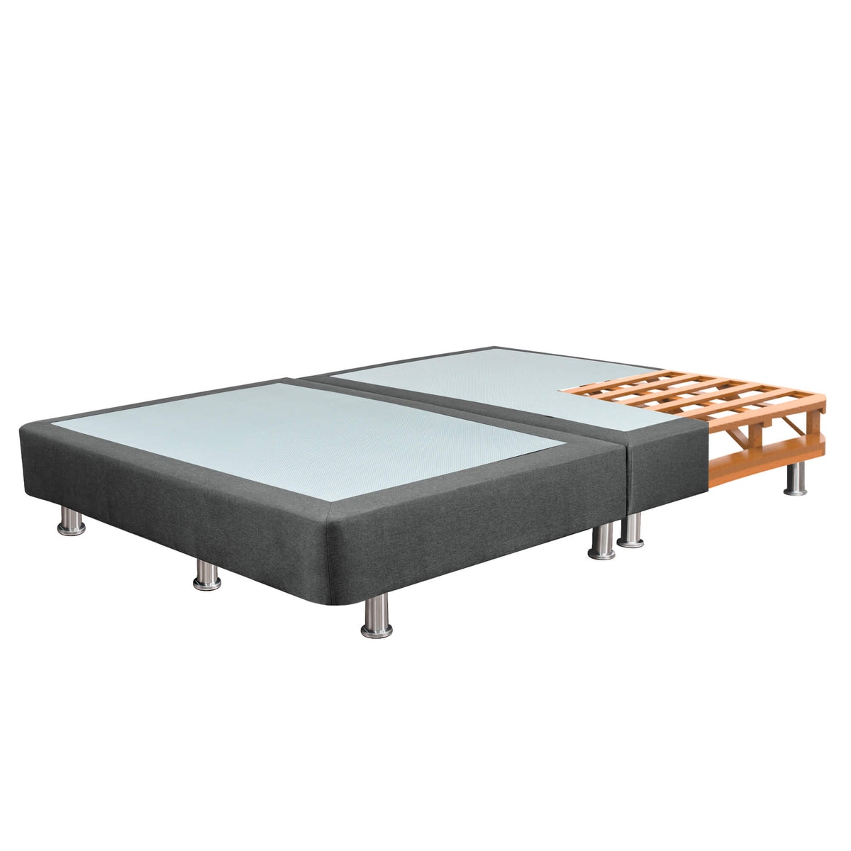 Base Cama Ultra Dividida  Lino