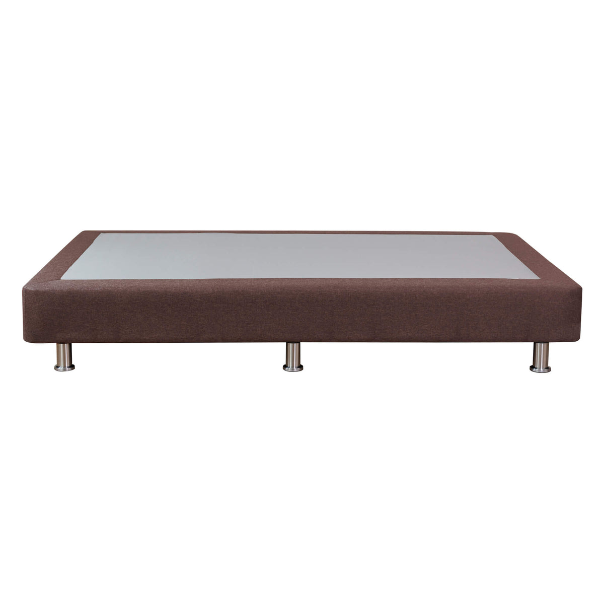 Base Cama Ultra Tipo Lino, color Café