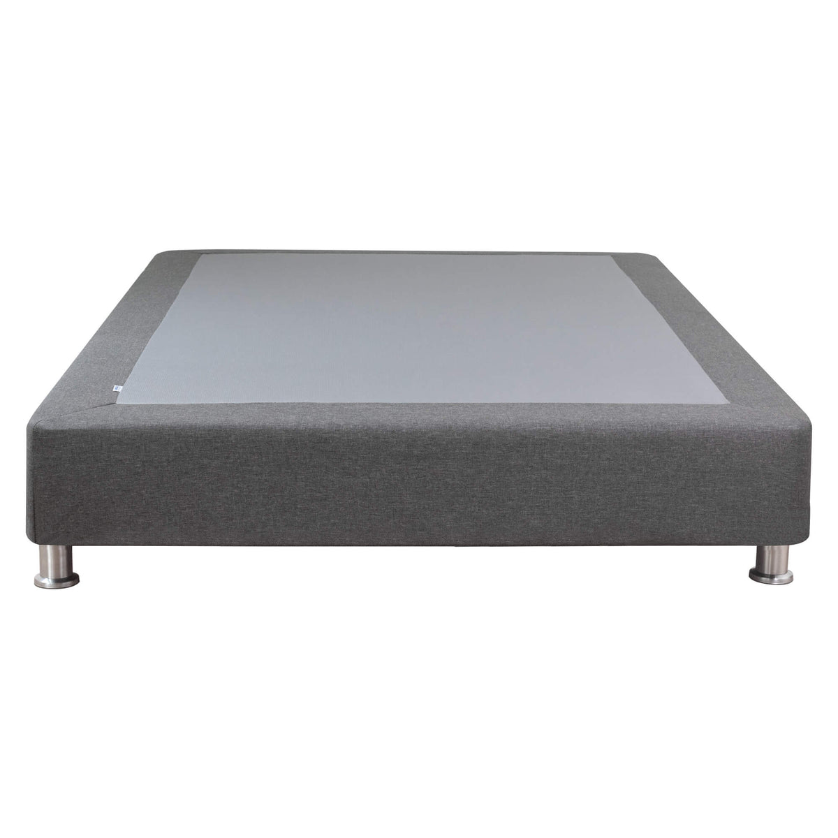 Base Cama Ultra Tipo Lino, color Gris