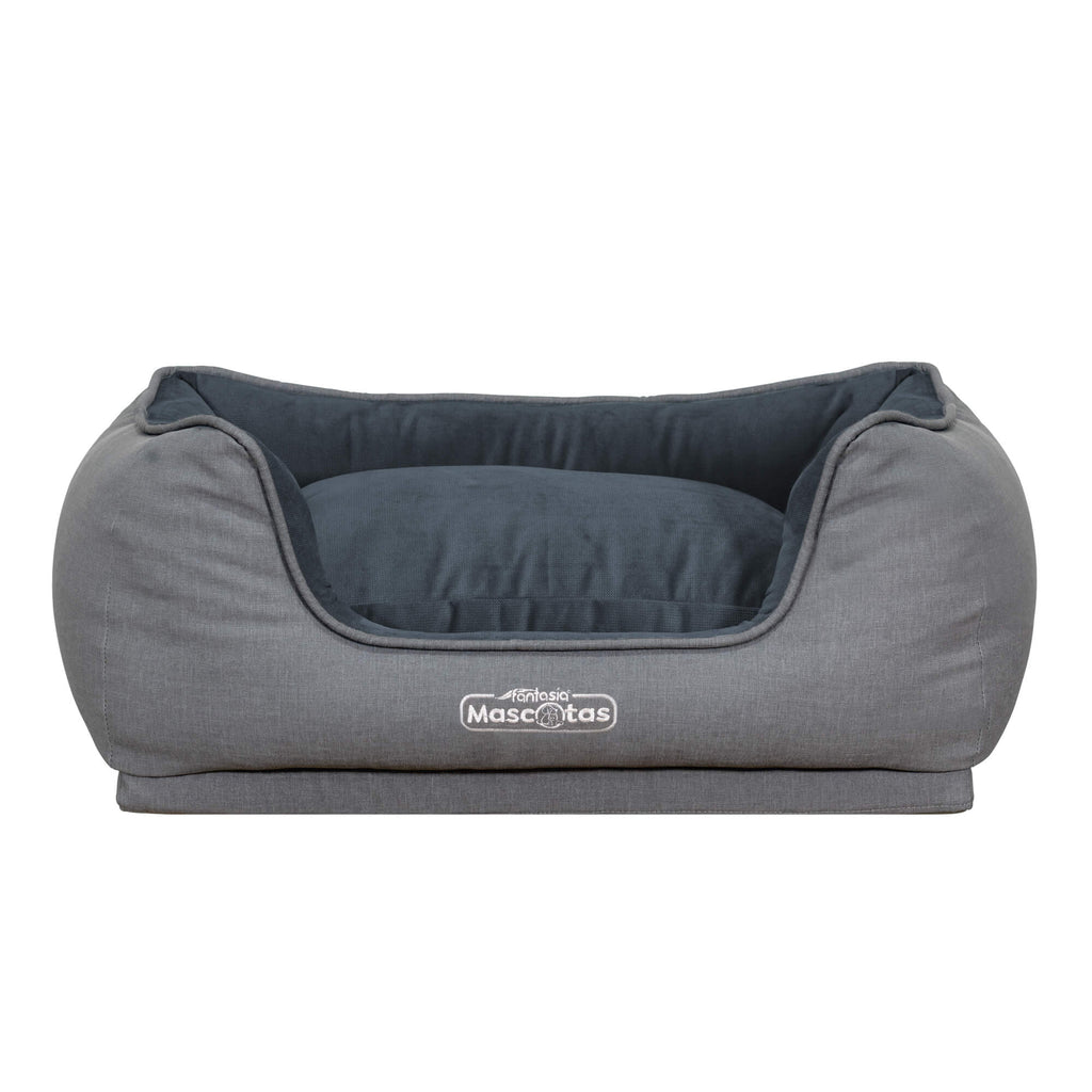 Cama Comfy Luxu 90x62, color Gris