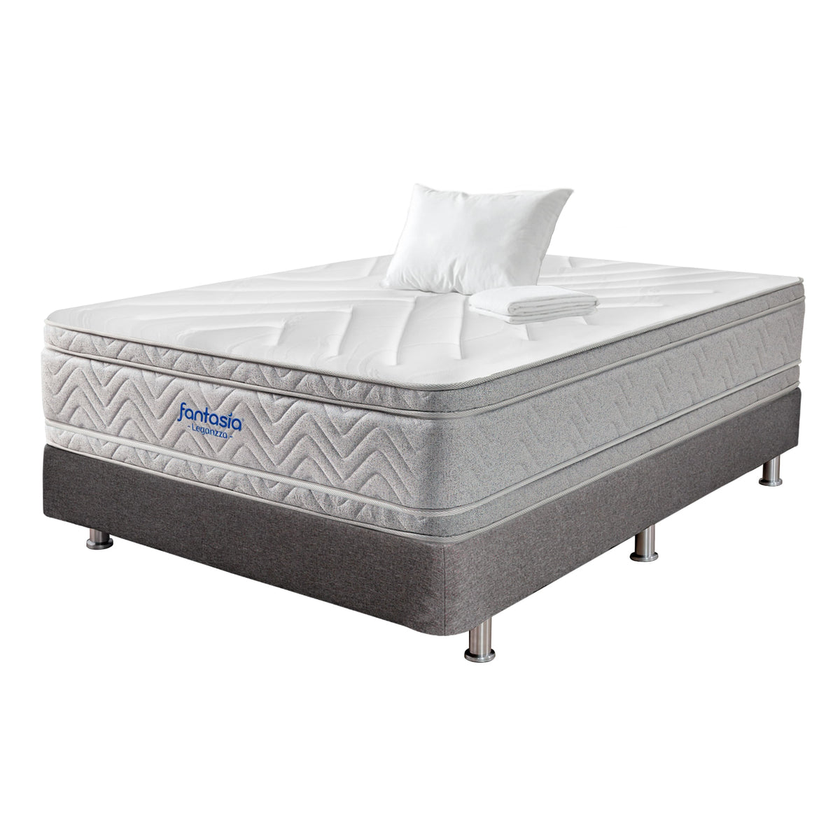 Combo Colchón Leganzza doble pillow Imagen principal del producto