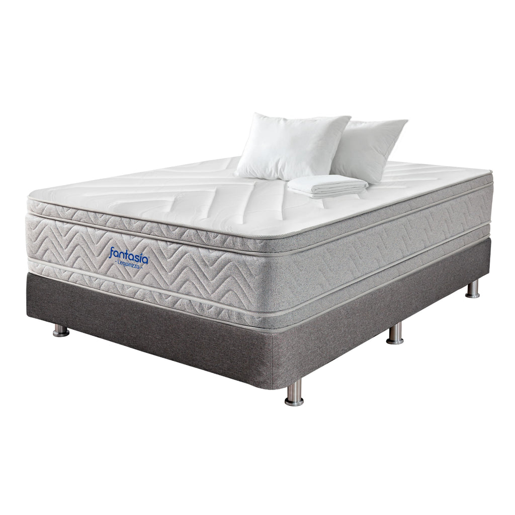Combo Colchón Leganzza doble pillow