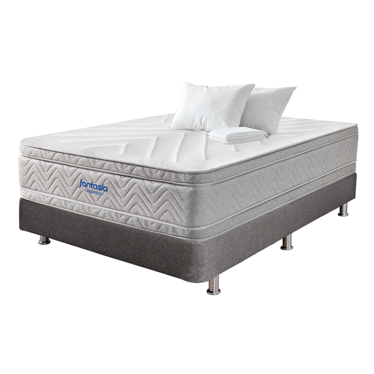 Combo Colchón Leganzza doble pillow