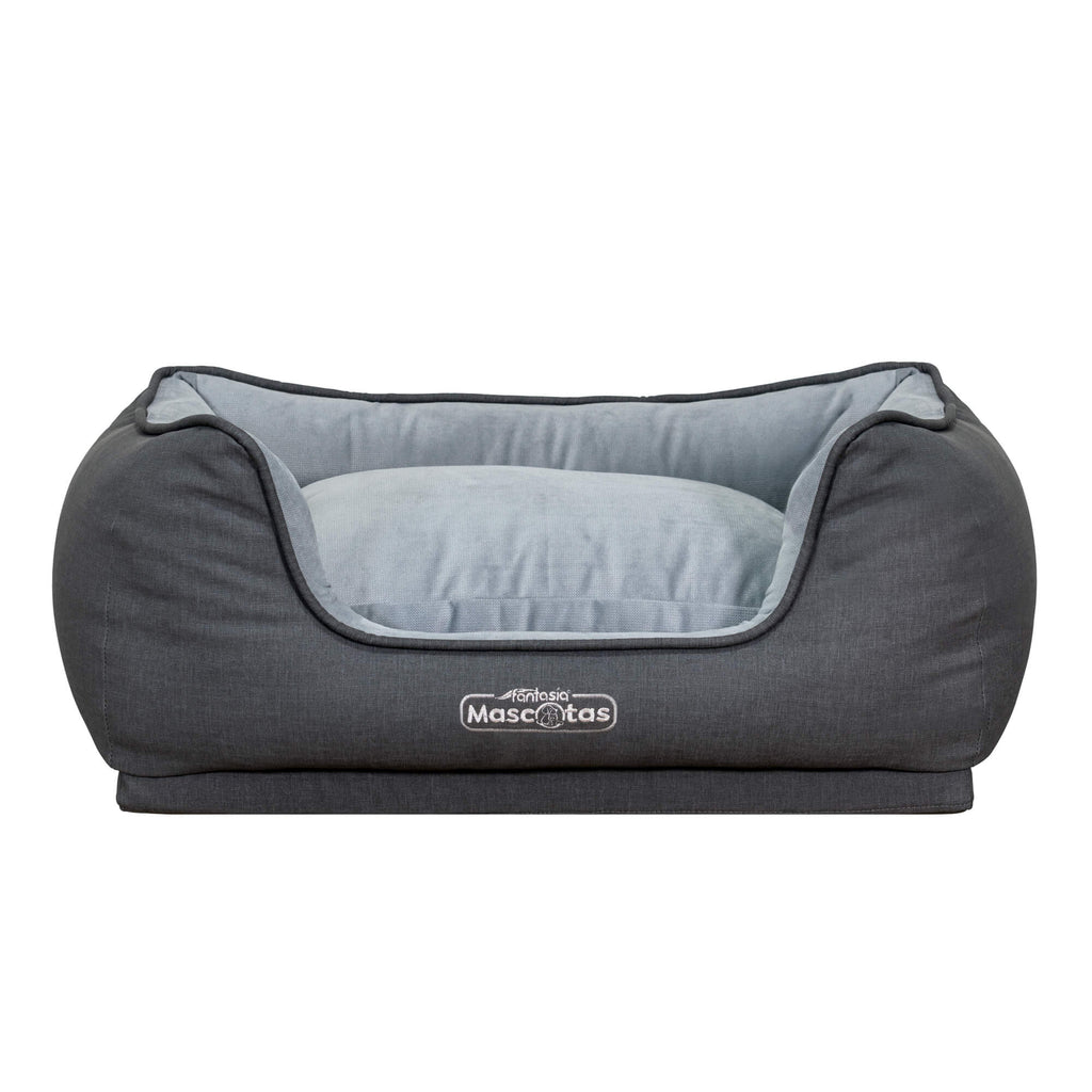 Cama Comfy Luxu 90x62, color Plomo