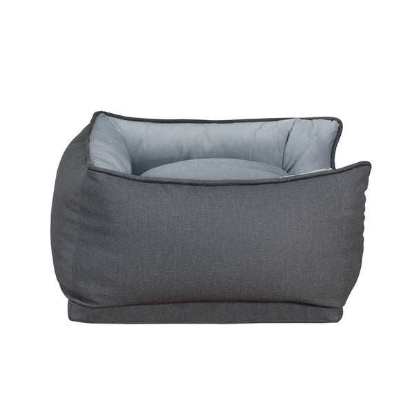 Cama Comfy Luxu 90x62, color Plomo