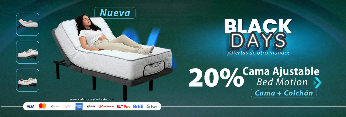 20% en Cama Ajustable Bed Motion