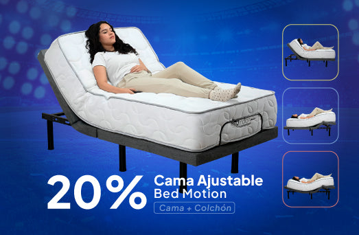 20% Cama Ajustable Bed Motion
