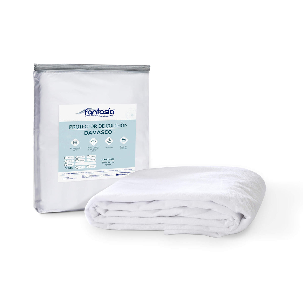 Protector Damasco - Altura: 30 cm Imagen principal del producto