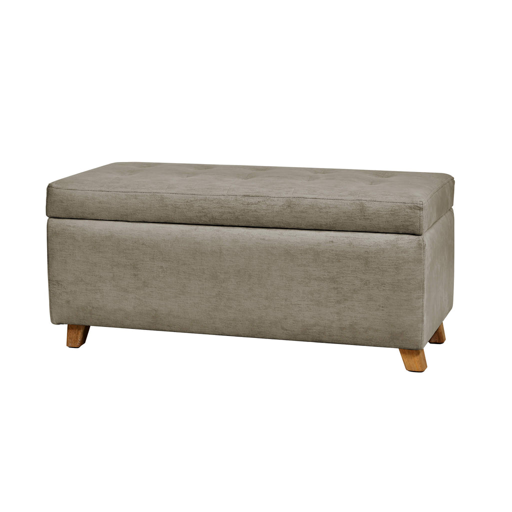 Puff Bodega Rectangular York, color Taupe