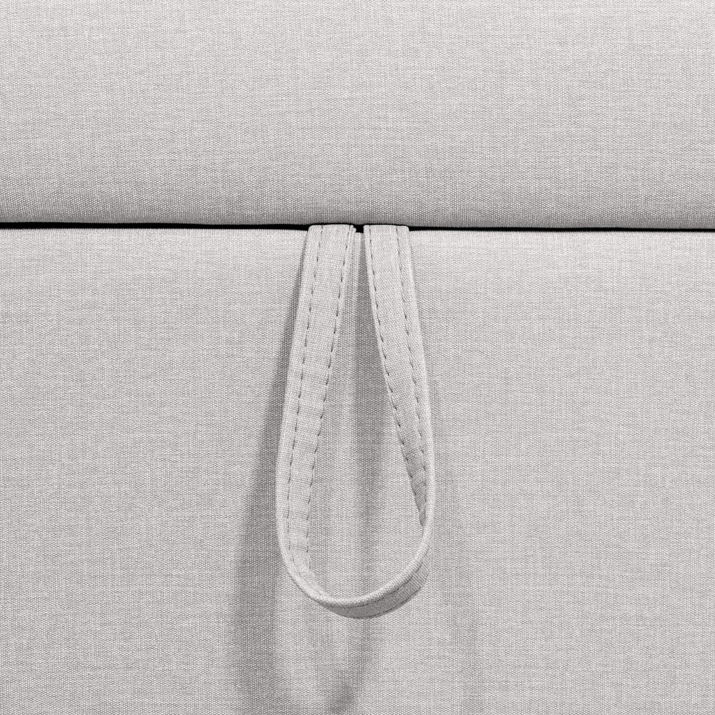 Sofá Cama Berlin Vértigo, color Blanco Puro