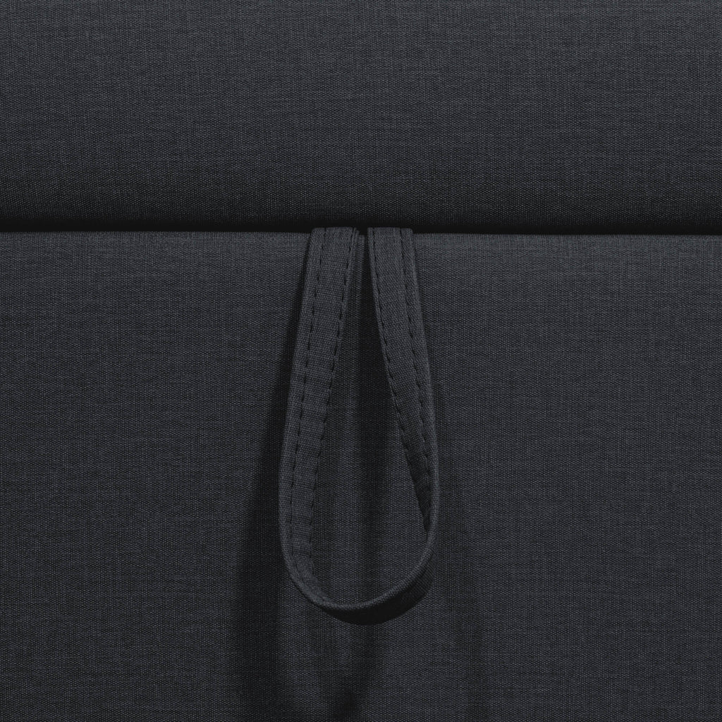Sofá Cama Berlin Vértigo, color Dark Grey