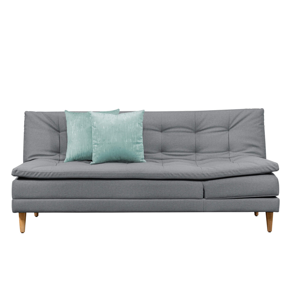 Sofá Cama Grecia Vértigo, color Gris