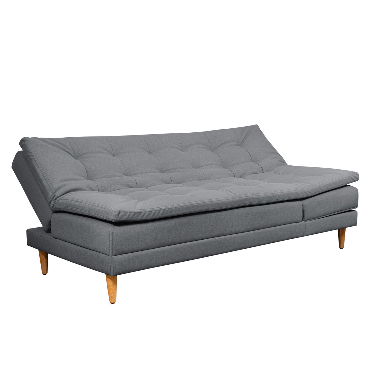 Sofá Cama Grecia Vértigo, color Gris