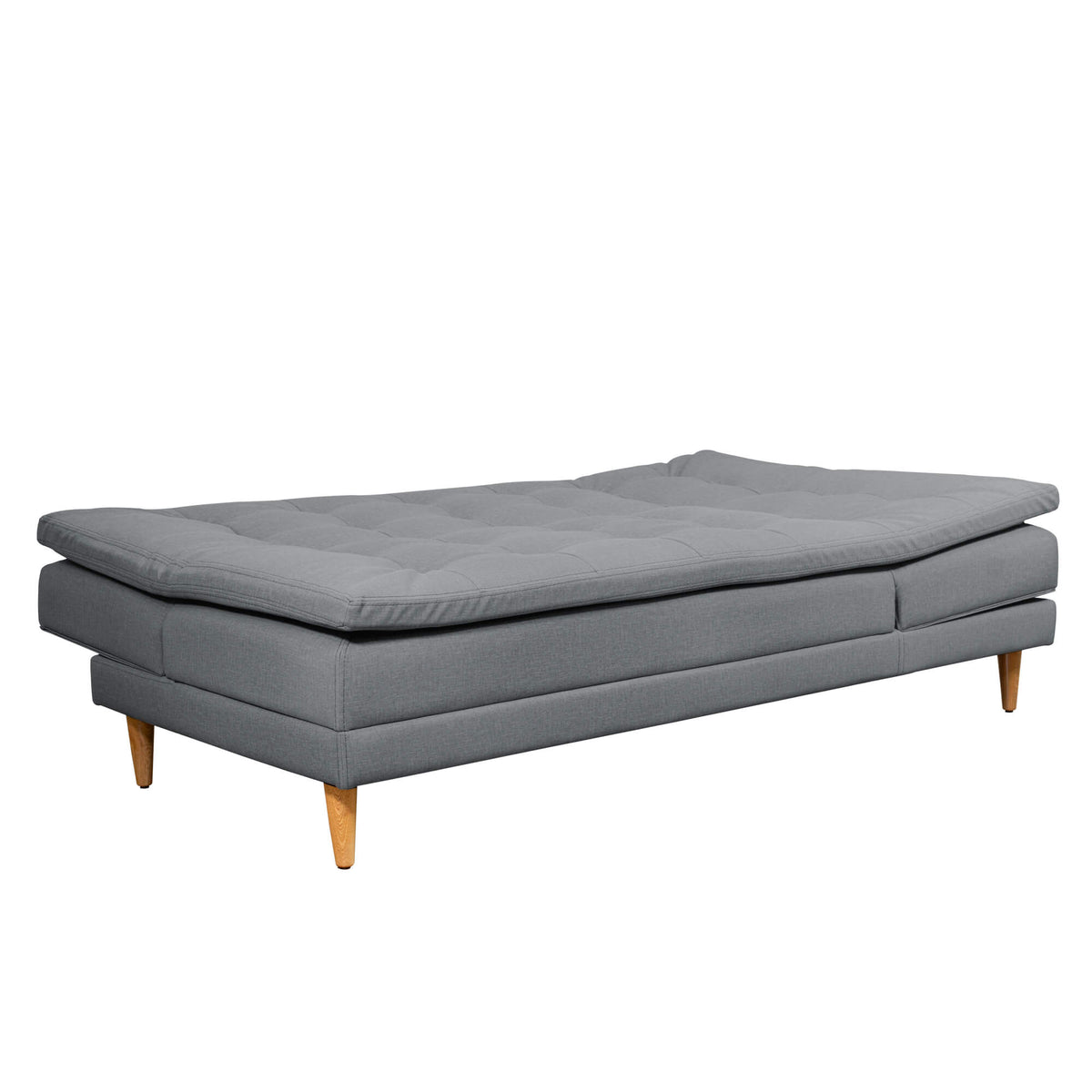 Sofá Cama Grecia Vértigo, color Gris