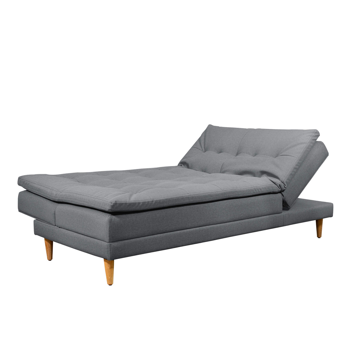 Sofá Cama Grecia Vértigo, color Gris