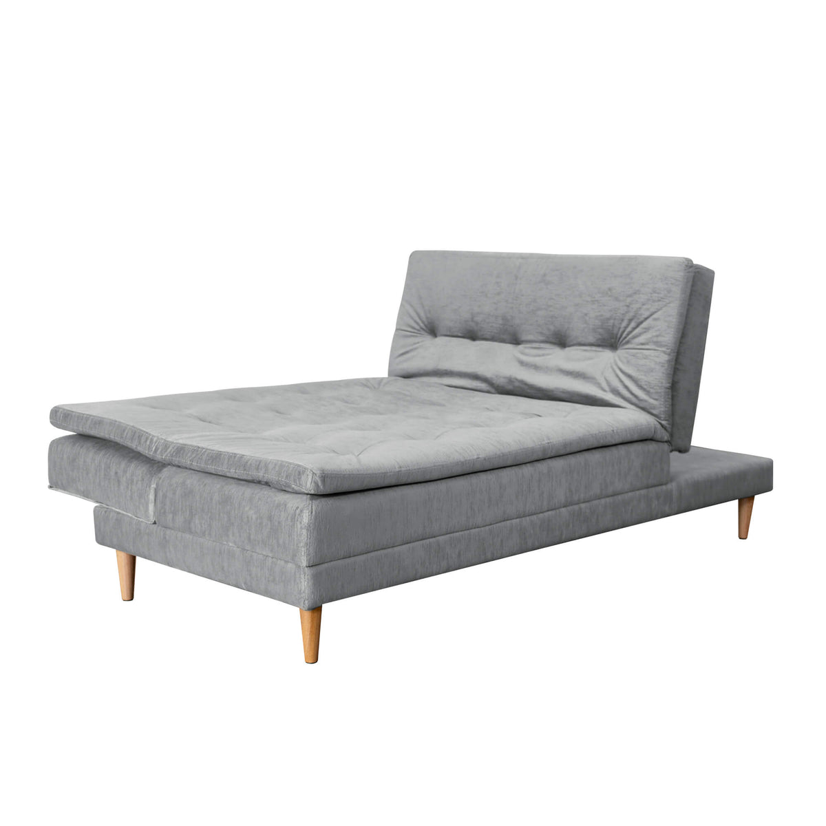 Sofá Cama Grecia York, color Plata