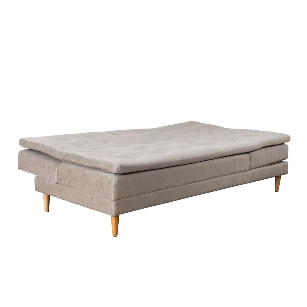 Sofá Cama Grecia York, color Taupe